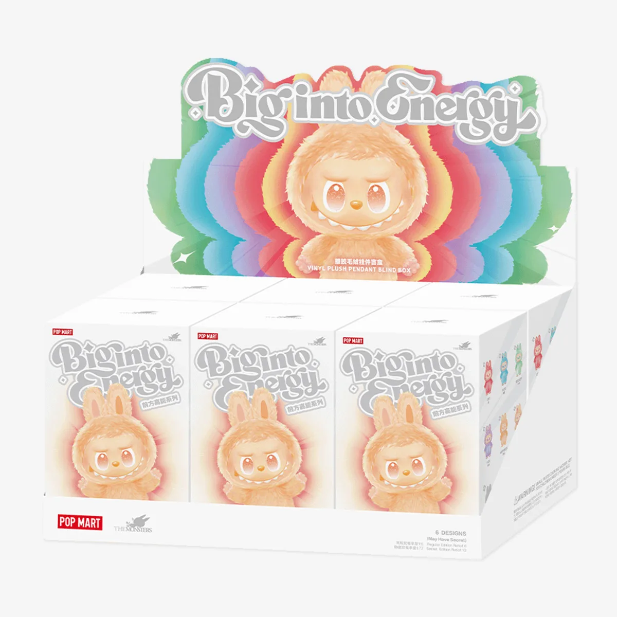 Labubu Big Into Energy Kollektion (6 Blind Box) - Labububutik.se